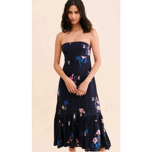 Free People Rosie Posie Midi DressSize L NWOT $128